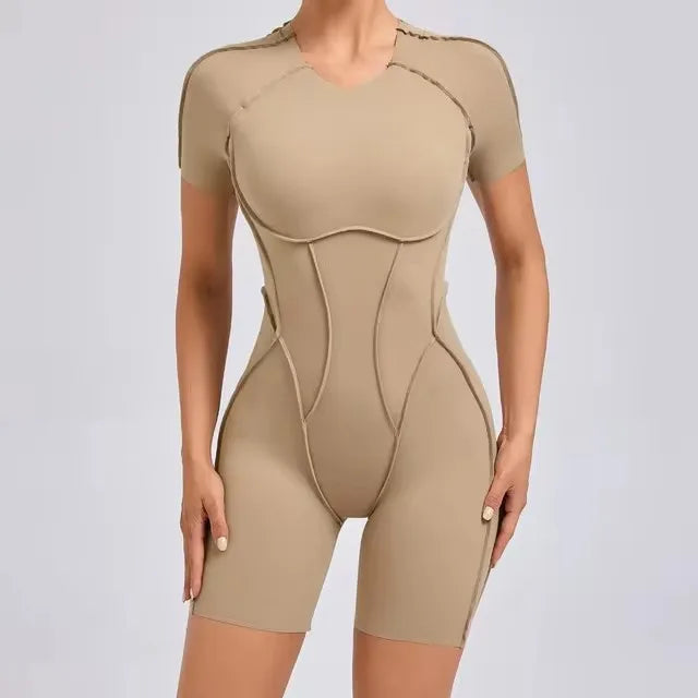 Yoga Suit Fitness Suit Athletic Wear Yoga Set One-Piece  Sexy Women Gym Jumpsuit Sportswear Sportswear Women's Clothing Gym Kit