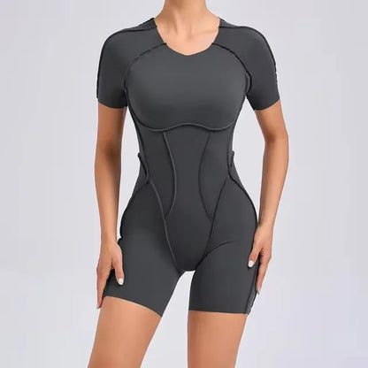 Yoga Suit Fitness Suit Athletic Wear Yoga Set One-Piece  Sexy Women Gym Jumpsuit Sportswear Sportswear Women's Clothing Gym Kit