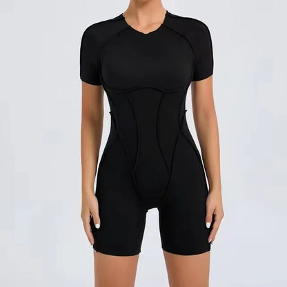 Yoga Suit Fitness Suit Athletic Wear Yoga Set One-Piece  Sexy Women Gym Jumpsuit Sportswear Sportswear Women's Clothing Gym Kit