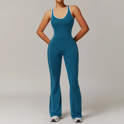Yoga Suit Women Training Gym Set Sportswear Women Sports Jumpsuit Fitness Rompers Stretch Female Push Up Suit Workout Bodysuits