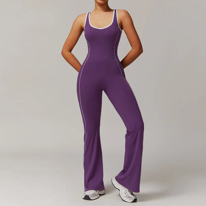 Yoga Suit Women Training Gym Set Sportswear Women Sports Jumpsuit Fitness Rompers Stretch Female Push Up Suit Workout Bodysuits